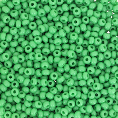 Perla Preciosa 11/0 2 mm - Verde opaco x 20 g