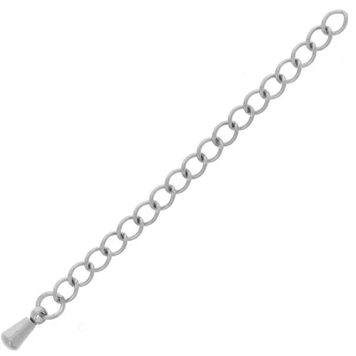 Catena di prolunga Rombo a maglie da 50 mm e a caduta - Europa - Acciaio inossidabile 316L x1