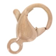 Chiusura a moschettone da 9 mm Acciaio inox 316L dorato rosa x1|raw }}