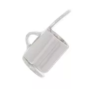 Terminale Perline Miyuki e Delica Miyuki 5 mm - Argentato x10