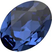 Cabochon - Cabochon PureCrystal 4120 18x13 mm - Reinvented Dark Sapphire x1 Cabochon PureCrystal 4120 18x13 mm - Reinvented Dark Sapphire x1