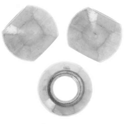 Perla rotonda da 2,5 mm - Acciaio inossidabile 303L x100