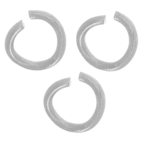 100 Pezzi Di Filo In Acciaio Inox Per Esche Pesca &ndash; Anello Forma .031 X 6 Pollici Per Spinner, Fishgrub