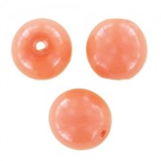 Perle tonde Shiny mm. 4 Peach Coral x50