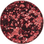 Brillantini biodegradabile - Grande - Rosso x10g