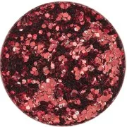 Brillantini biodegradabile - Grande - Rosso x10g