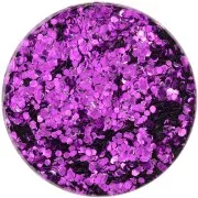 Brillantini biodegradabile - Grande - Viola x10g