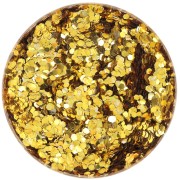 Brillantini biodegradabile - Grande - Oro x10g