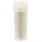 Brillantini biodegradabile - fine - bianco x10g