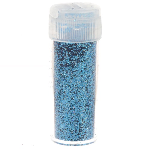 Brillantini biodegradabili - fine - azzurro x10g