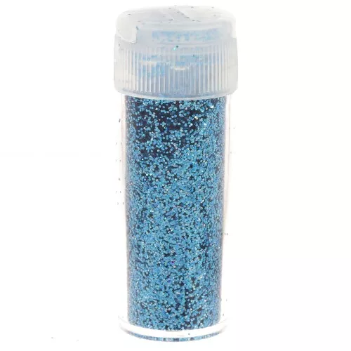 Brillantini biodegradabili - fine - azzurro x10g