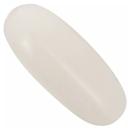 Perla d'oliva 34x14 mm in resina opaca - Nude x1