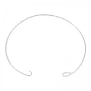 Bracciale jonc da decorare 18 cm d' Argento 925 x1