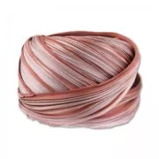 Mocha - Nastro di seta Shibori Mocha x10cm Nastro di seta Shibori Mocha x10cm