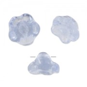 Fiori bottoni 8 mm Violine x20