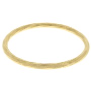 Bracciale ritorto da 65 mm - Acciaio inossidabile Dorato 304L x1|raw }}