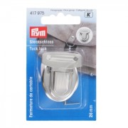 Chiusura a pulsante mm. 26 rodiato x1