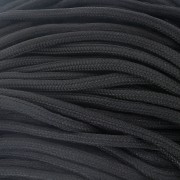 Cordoncino in poliestere 4 mm - Nero x1m
