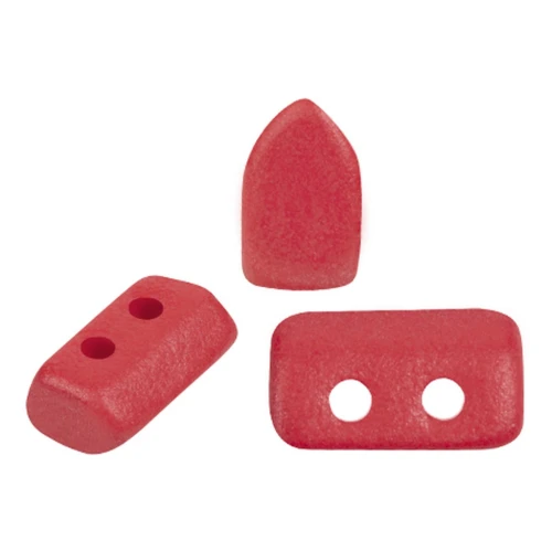 Perle di vetro Piros® by Puca® 2x5 mm - Vogue Hibiscus Mat x10g