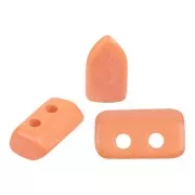 Perle di vetro Piros® by Puca® 2x5 mm - Vogue Orange Peach Mat x10g