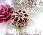 Tappo decorativo in sughero e bosso 32x29 mm da personalizzare x1