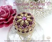 Tappo decorativo in sughero e bosso 32x29 mm da personalizzare x1