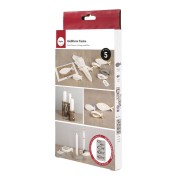 Stampo in silicone 26x14,5 cm - 5 forme di pesce - Grigio x1