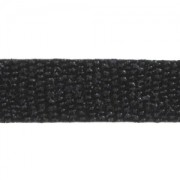 Laccetto 10 mm Imitazione Serpente Nero x30cm