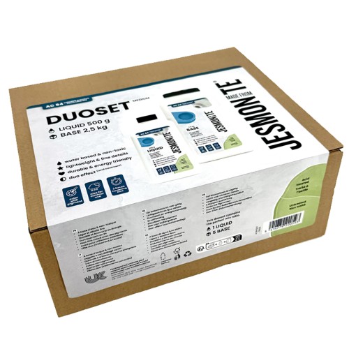 Set di base in polvere 2,5 kg e liquido 500 ml AC84 - Jesmonite