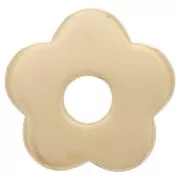 Pendente a fiore 15,5 mm - Placcato oro 3 micron x1