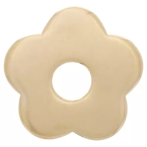 Pendente a fiore 15,5 mm - Placcato oro 3 micron x1