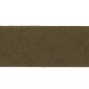 Laccetto pelle Scamosciata 20 mm Marrone x1m
