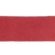 Laccetto pelle Scamosciata 20 mm Rosso scuro x1m