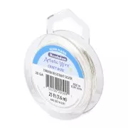 Filo di rame Artistic Wire 0,81 mm - Placcato argento anti-ossidazione x 7,6 m