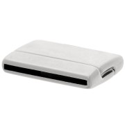 Chiusura magnetica 33x22 mm per laccetto 30mm argentato anticoi x1|raw }}