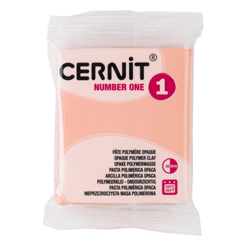 Pasta Cernit Number One opaca - Arancione margosa (n. 761) x 56 g