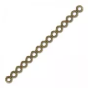 Separatore 15 anellini mm. 51x3.4 bronzo x1