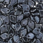 Dragon Scale Bead 1.5x5 mm Jet Hematite x5g|raw }}