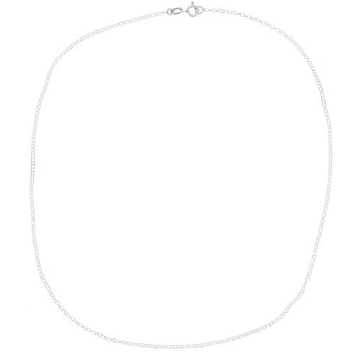 Collana a maglia Jaseron limata 1,8 mm - Argento 925 x42cm