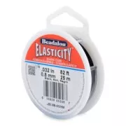 Elasticità 0,8 mm - Nero x25m