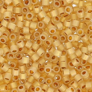 Miyuki Delica Duracoat 11/0 DB2171 - Alabaster Silver Line Dyed Straw x8g