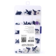 Set di 30 paia di occhi e 10 nasi di sicurezza per peluche e amigurumi