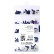 Set di 30 paia di occhi e 10 nasi di sicurezza per peluche e amigurumi