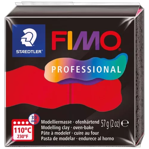 Pasta Fimo Professional 57gr Carmine (n°29)
