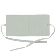 Pochette in camoscio per gioielli 60x60 mm - Verde acqua x1|raw }}