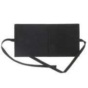 Pochette in camoscio per gioielli 60x60 mm - Nero x1
