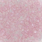 Miyuki Delica 11/0 DB1673 - Pearl Lined Transparent Pink AB x8g