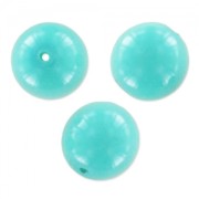 Perle tonde Shiny mm. 6 Blu Turchese x25|raw }}