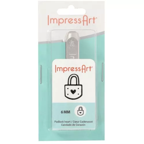 Punzone ImpressArt - 6 mm - Lucchetto x1