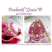 Perle di vetro Piros® by Puca® 2x5 mm - Riviera Azur x10g